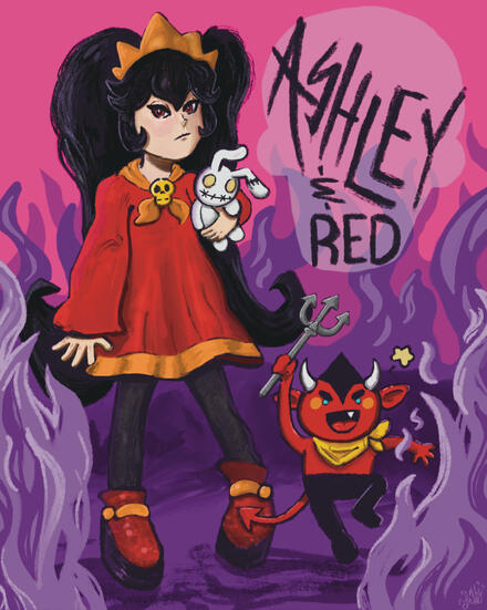 Ashley and Red (fanwork/digital)